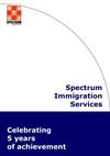 Spectrum Immigration Services - Celebrating 5 years of achievement