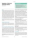 REGULACION DE FLUIDOS Y BALANCE HIDROELECTROLITICO