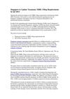 Singapore to Update Taxonomy XBRL Filing Requirements by Q2 2013