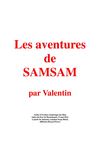 Les aventures de Samsam, par Valentin, 5 ans.