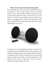 Make your life casual with cool electronic gadgets