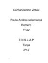 Comunicación virtual