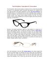 Tom Ford glasses, Vogue glasses & Versace glasses