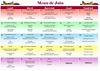 Menus Juin 2012