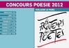 Concours poésie 2012