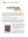 4 Quick Tips to Buy Quality Furniture Dining Tables