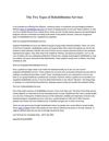 The Two Types of Rehabilitation Services
