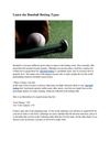 Learn the Baseball Betting Types