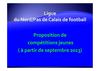 Proposition de Compétitions Jeunes