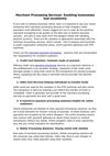 Merchant Processing Services- Enabling businesses bud excellently