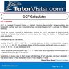 GCF Calculator