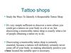Tattoo shops