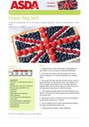 Union flag tart