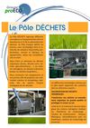Plaquette du pole DECHETS de proECO2