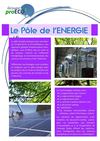 Plaquette du pole ENERGIE de proECO2