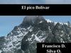 El pico Bolivar