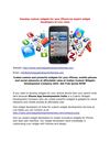 Develop custom widgets for your iPhone by expert widget developers at Low rates