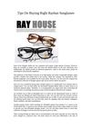 Where To Find Cheap Rayban Sunglasses