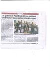 Article in Le Progrès 14th June 2012