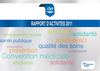 Rapport d'activités 2011 de la CPAM de la Manche