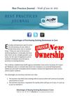Best Practices Journal - 06.18.2012 - Advantages of Buying Business