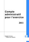 Budgets annexes : compte administratif 2011