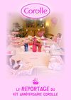 Reportage photos Kit anniversaire Corolle