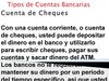 Tipos de Cuentas Bancarias
