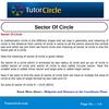 Sector Of Circle 