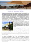 Choose a Best Shade Sails for Sun Shade