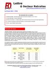 Lettre Secteur Retraites n°26