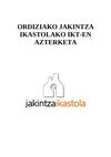 JAKINTZAKO IKT AZTERKETA