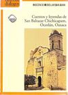 LIBRO CUENTOS Y LEYENDAS DE SAN BALTAZAR CHICHICAPAM