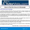 How to Find the Area of a Rectangle