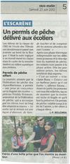 Permis de pêche-Escarène