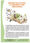 Livret d'animations aux classes 2012-2013