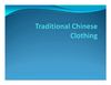 Chinese clothing