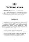 FIDE - Pravila šahovske igre