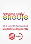 Cartel UGT Orgullo 2012