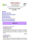 Nouveautés Adultes - Eté 2012