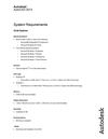 Requisitos para instalación AutoCAD 2013