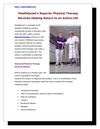 HealthQuest’s Superior Physical Therapy Services Helping Return to an Active Life