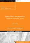Opérations d’aménagement - Procédures, financements, contrats - PDF