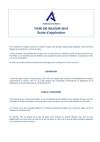Guide d'application Taxe de Séjour 2012