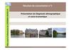 Présentation de diagnostic démographique et socio-économique
