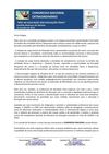 Congresso Extraordinário de Ed. Fisica - Carta de Apresentação
