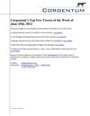 Corgentum's Top 5 Tweets - Week of June 25 2012