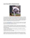 bet on baseball, baseball betting, baseball betting odds, mlb baseball betting, bet on mlb baseball, free MLB...