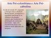 Arte Pré-colombiana e Arte Pré-cabralina