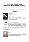 Nouveautes fiction Adulte BDY Juillet 2012 
